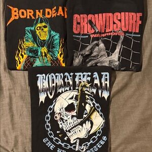 Born Dead Graphic T-Shirts Bundle